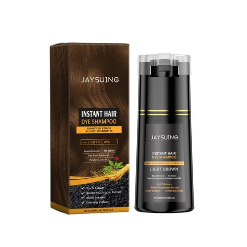 Plant Extract Color Shampoo | Gentle Dyeing with Scalp Care