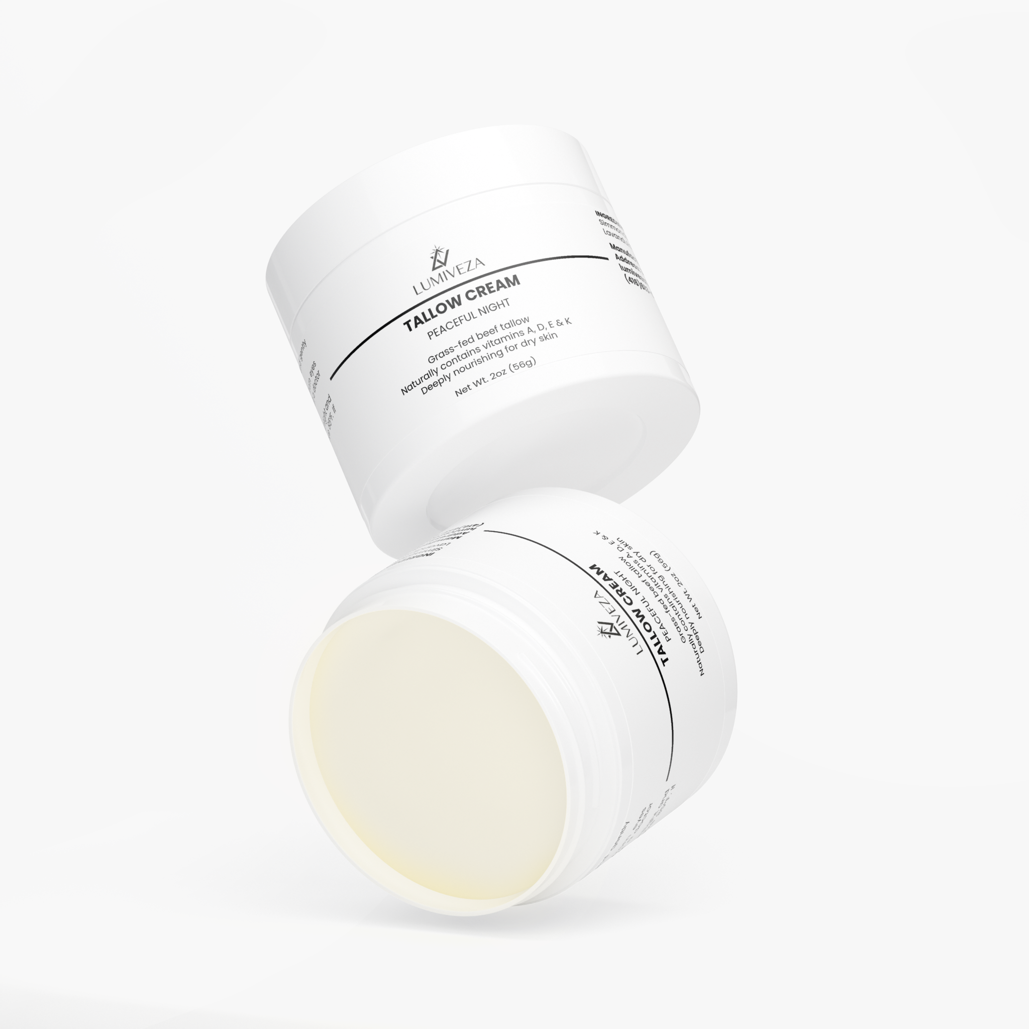 Tallow Cream – Peaceful Night Calming Body & Face Cream