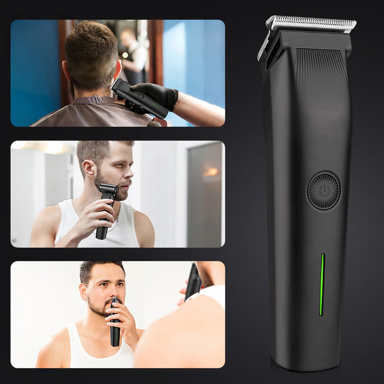 Beard Trimmer, 3 In 1 Hair Clippers And Mens Grooming Kit, Face, Nose,