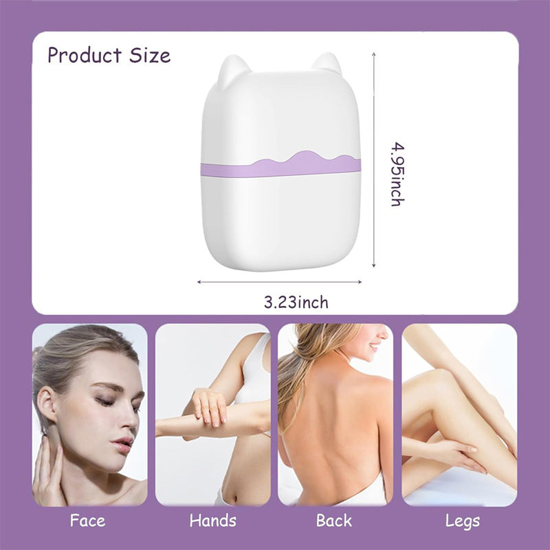 Ice Massage Device,Ice Roller Set For Face And Eyes - Facial Skin Care