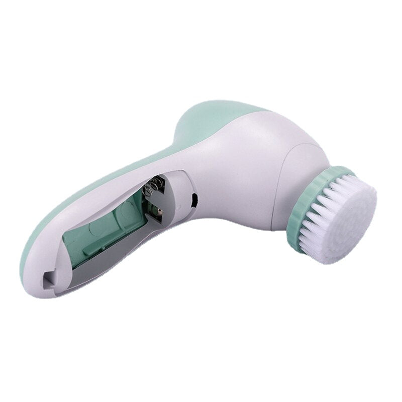 5 In 1 Electric Exfoliating Facial Cleansing Brush Pore Blackhead