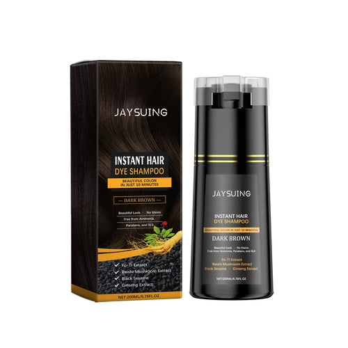 Plant Extract Color Shampoo | Gentle Dyeing with Scalp Care