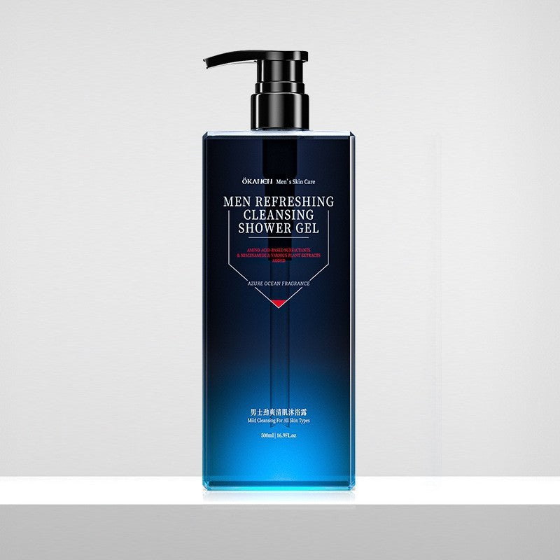 Men’s Shower Gel + Shampoo Set (2×500ml)