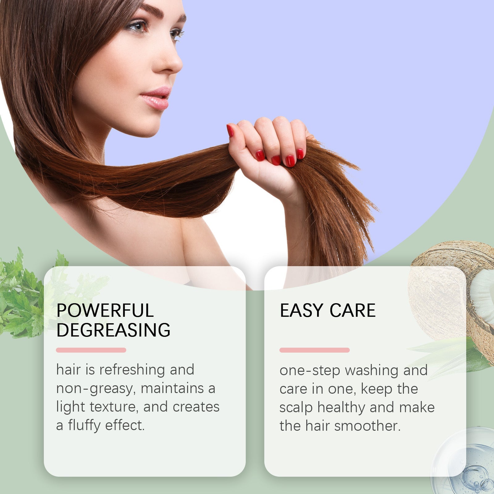 Nettle Grass Deep Scalp Cleansing Shampoo – 120ml