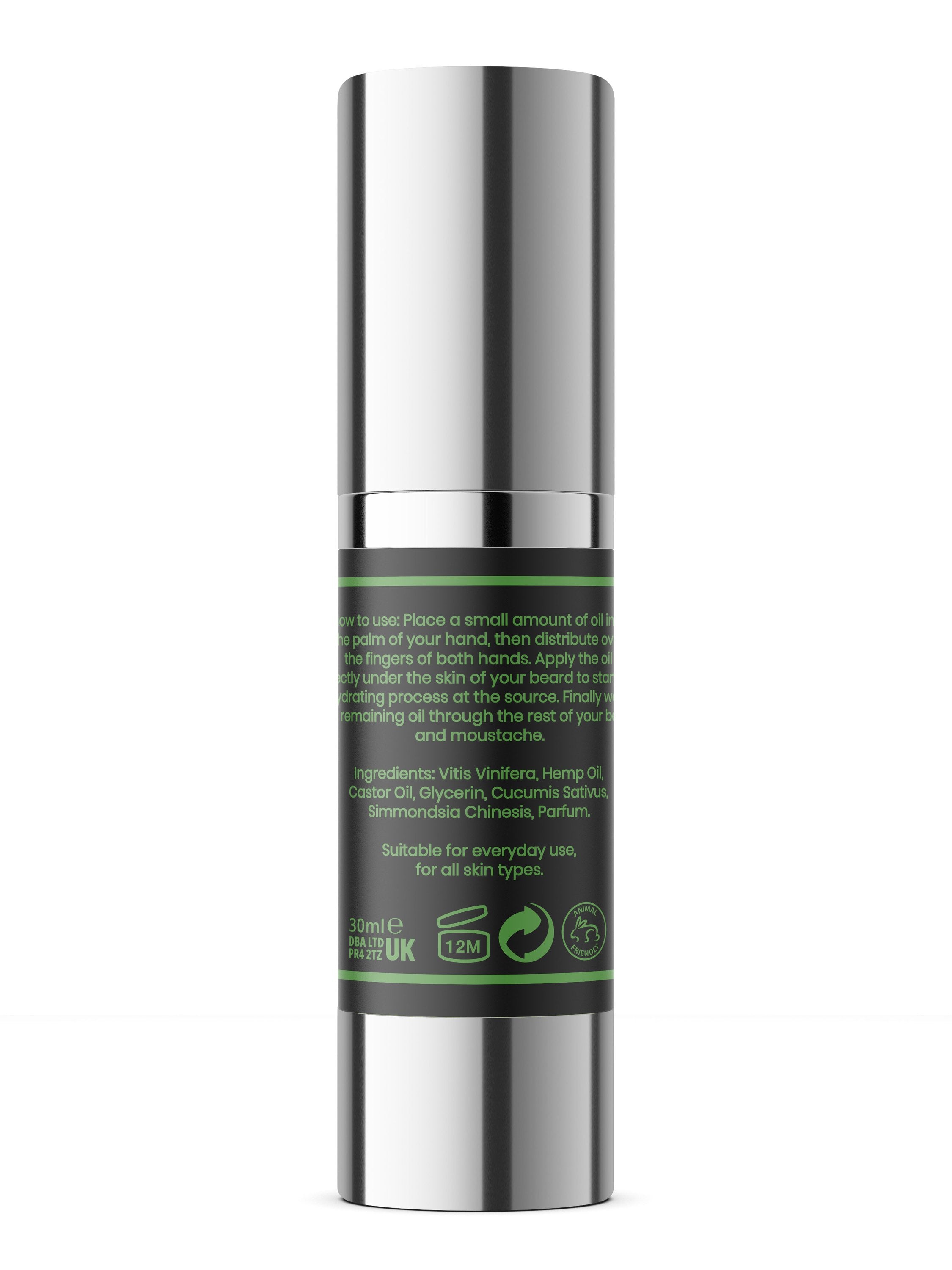 MANBON - Natural Luxurious Beard Oil (Artemis Parfum)