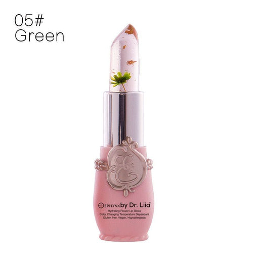 Gluten-Free Vegan Lip Gloss – Color-Changing Flower, Nut-Free &