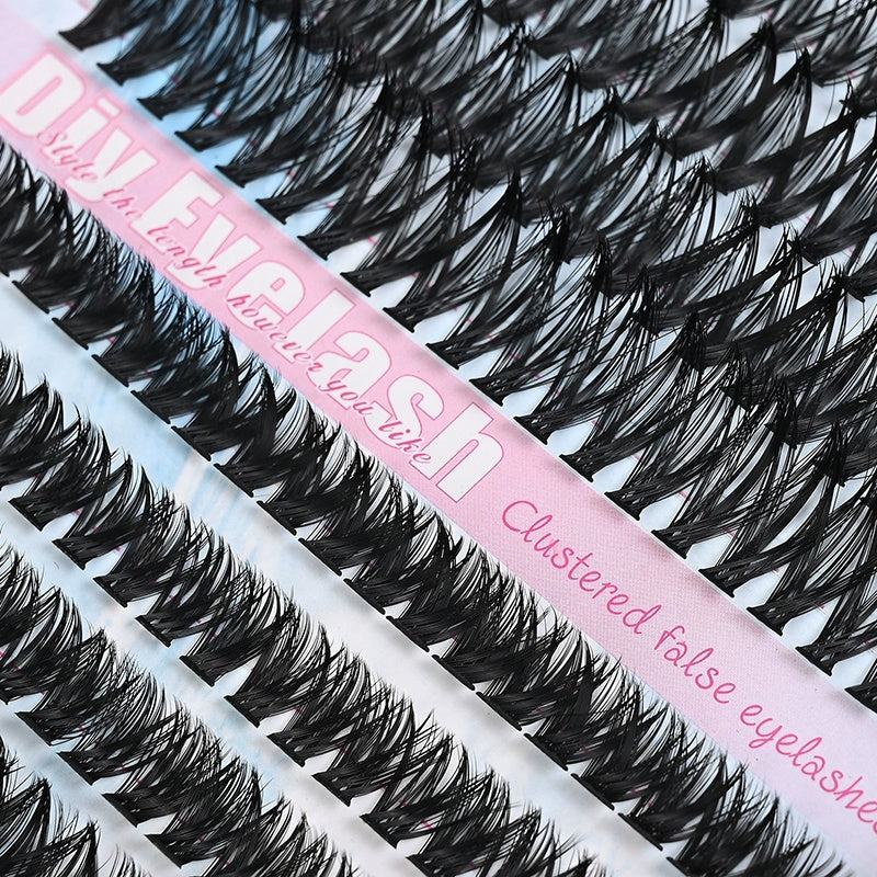 Lash Clusters, 640 Pcs Eyelashes Cluster Extensions 9-16mm Fluffy