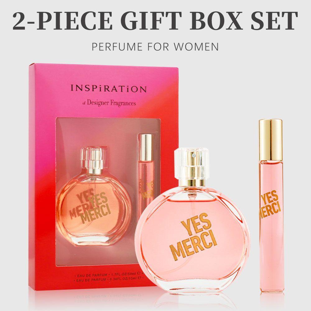 Women's Two-piece Perfume Set, Fresh And Natural, Suitable For Daily