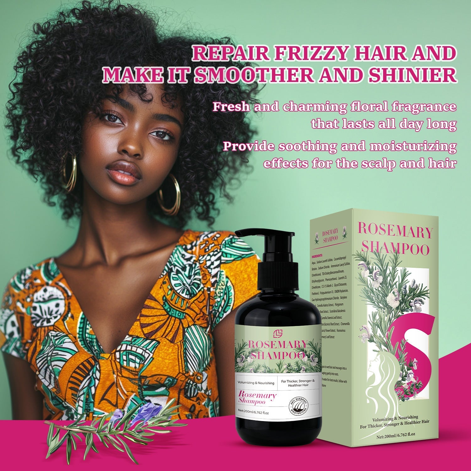 Rosemary Deep Clean Shampoo – Gentle Care, Real Results