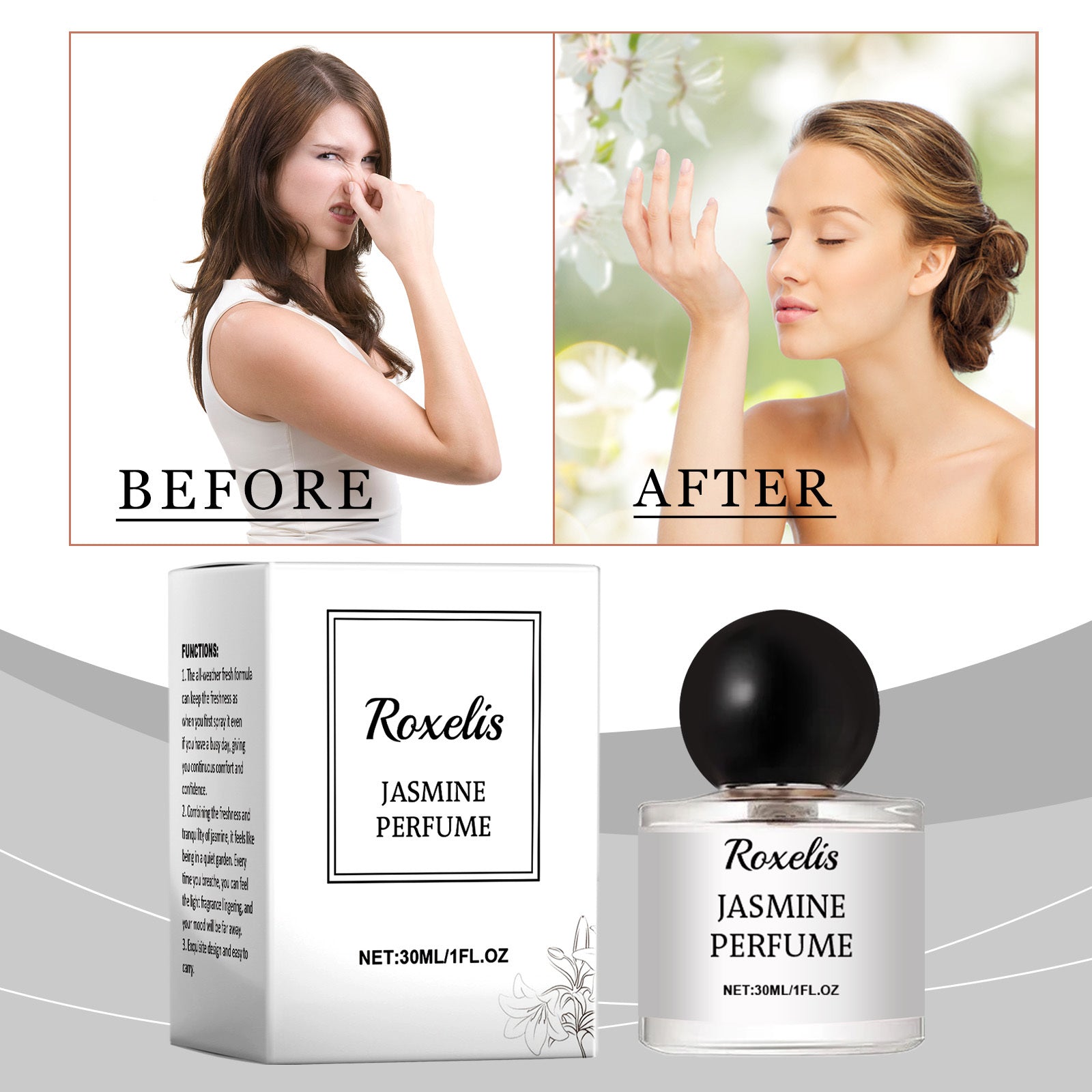 Roxelis Jasmine | Edition 2025 – Romantic Party Perfume (30ml)
