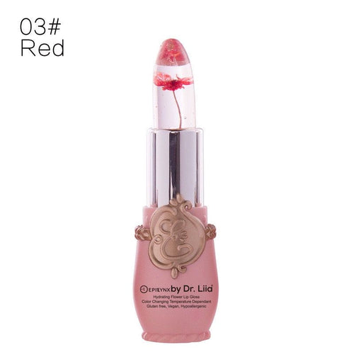 Gluten-Free Vegan Lip Gloss – Color-Changing Flower, Nut-Free &