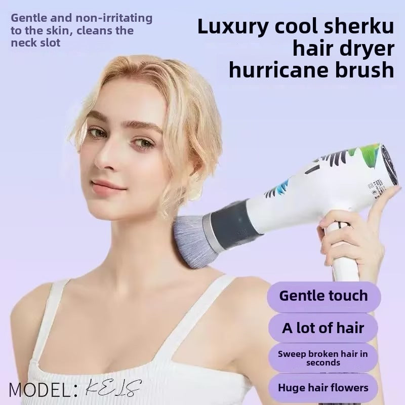 A Hairbrush For Hair Dryers. It Is A Hairbrush Used In Barbershops