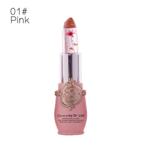 Gluten-Free Vegan Lip Gloss – Color-Changing Flower, Nut-Free &