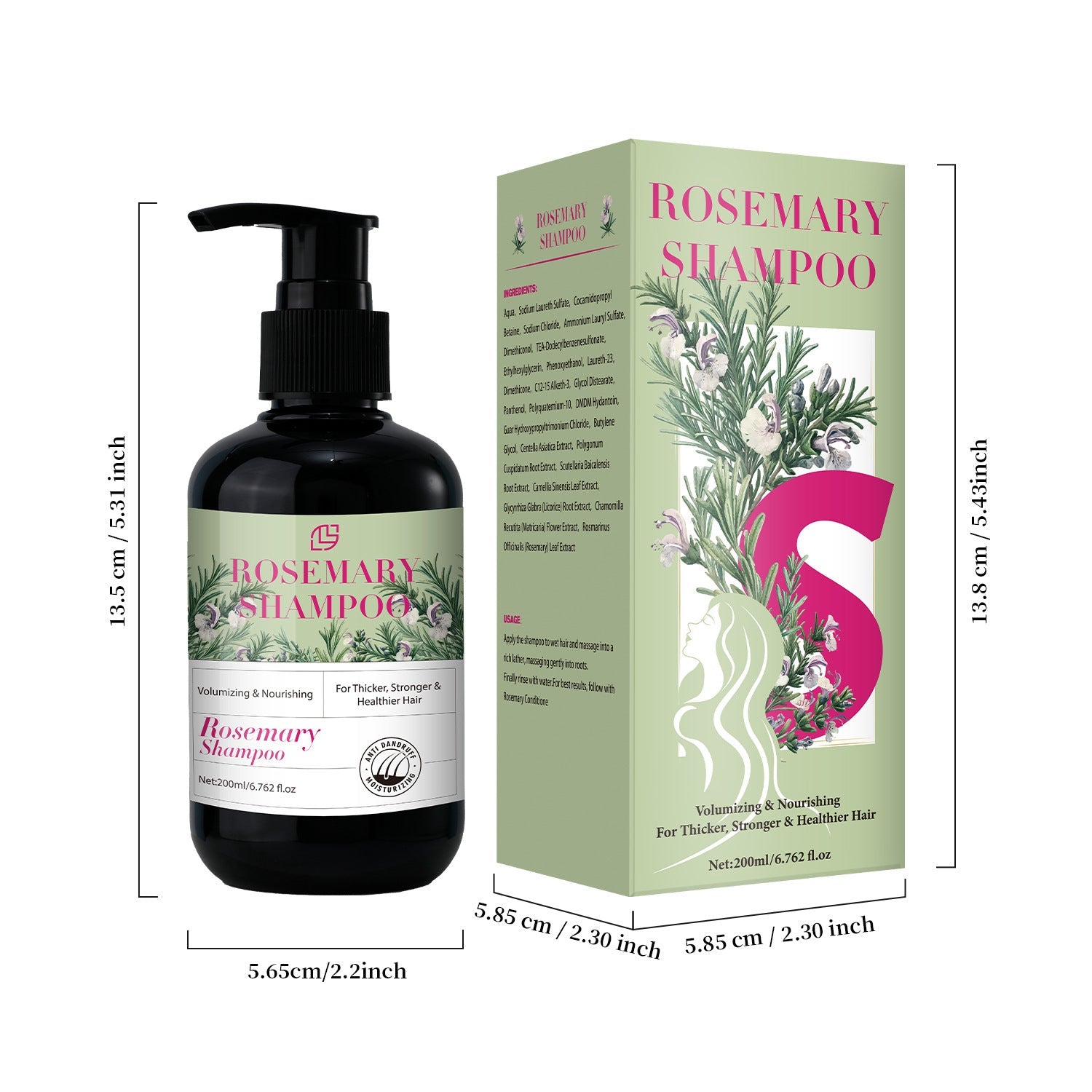Rosemary Deep Clean Shampoo – Gentle Care, Real Results