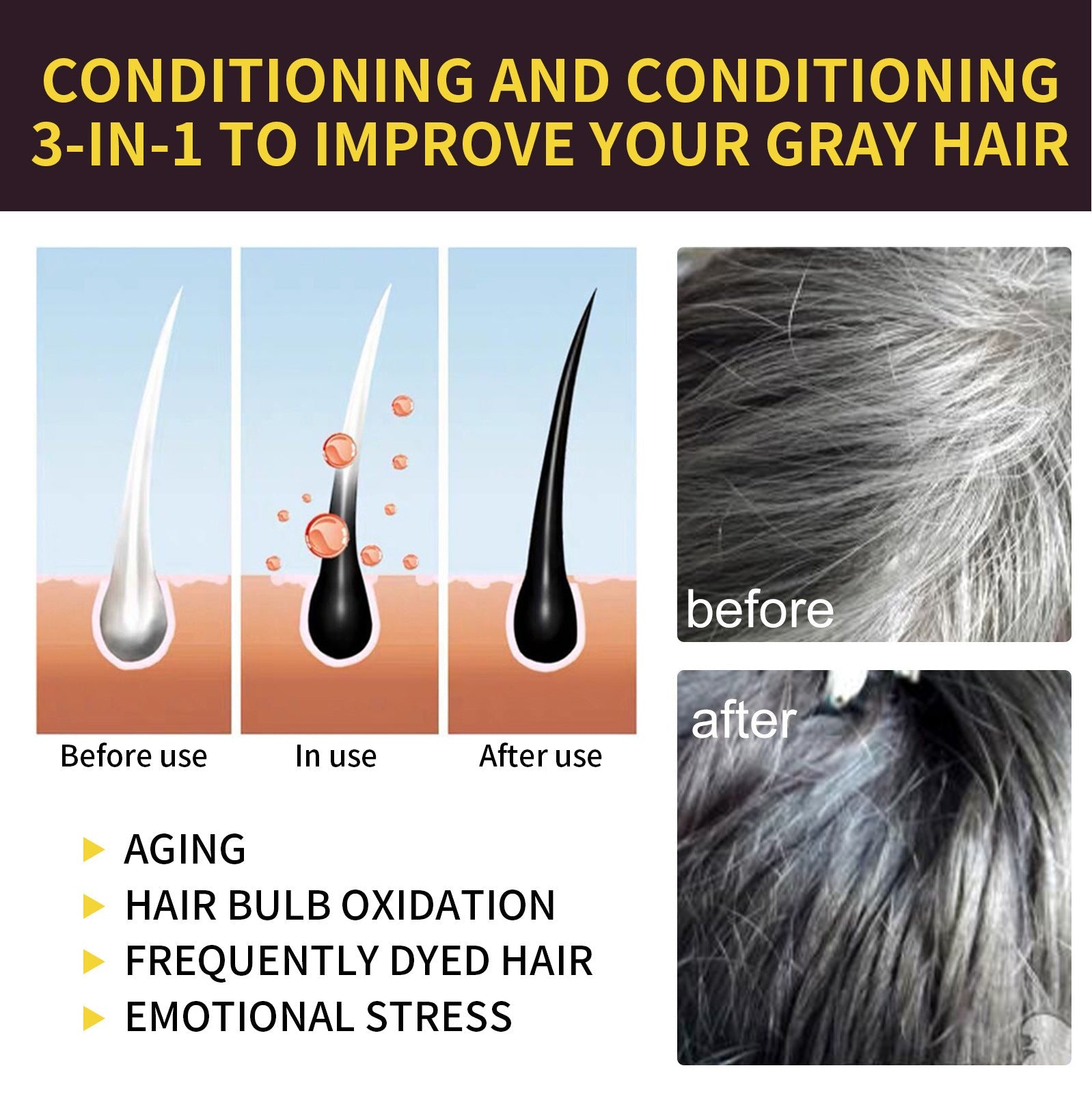 Polygonum Black Repair Shampoo