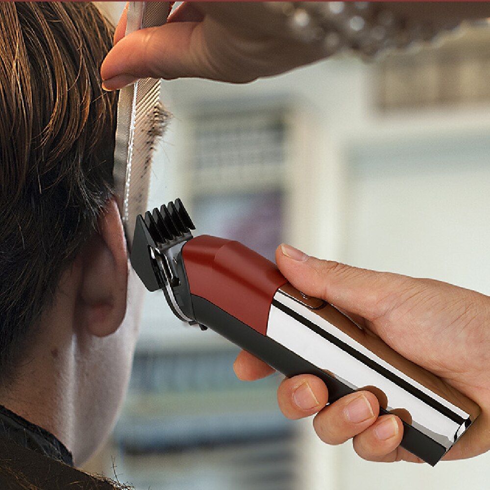 6 in 1 Electric Hair Clipper Hair Cutting Maching Wireless Trimmer Men