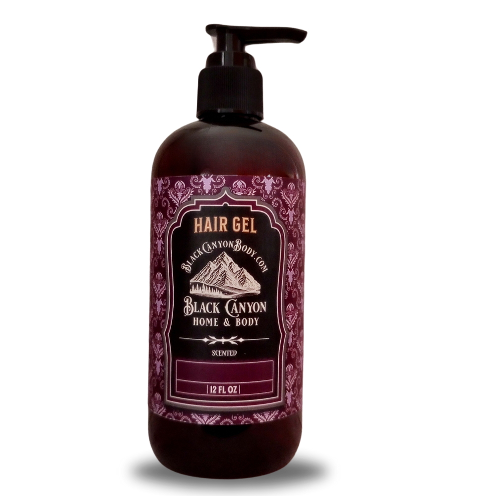 Black Canyon Black Currant Vanilla Scented Protein Hair Gel