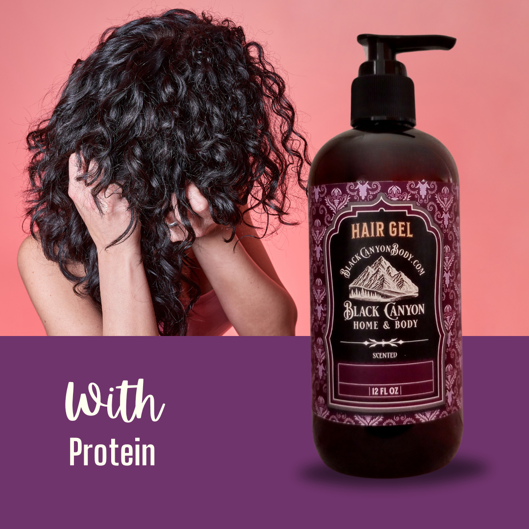 Black Canyon Black Currant Vanilla Scented Protein Hair Gel