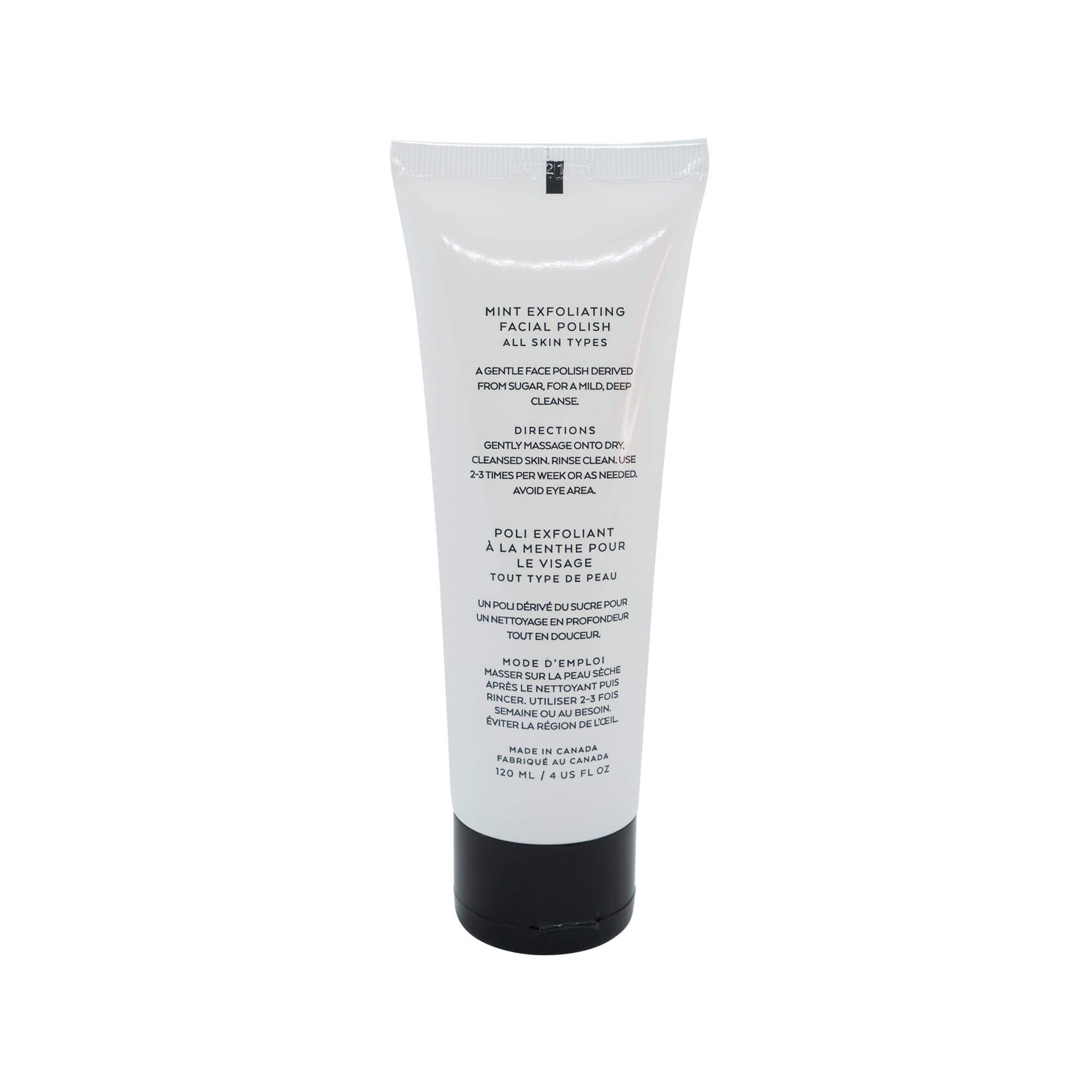 Mint Exfoliating Facial Polish – Gentle Face & Body Scrub with Apricot