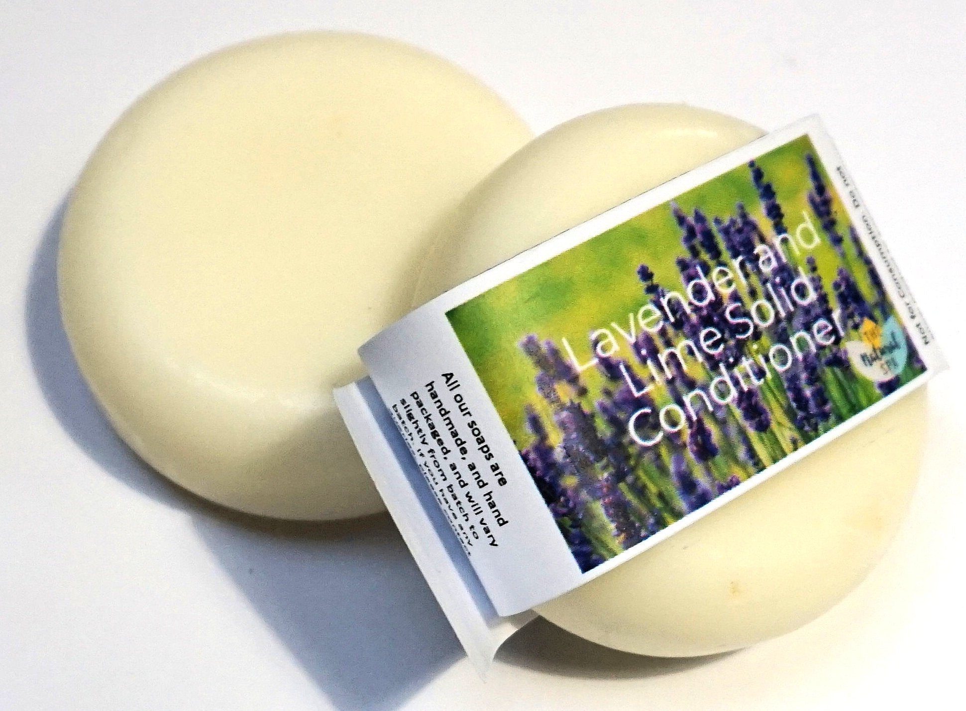 Lavender & Lime Solid Conditioner Bar | Natural Hair Conditioner for