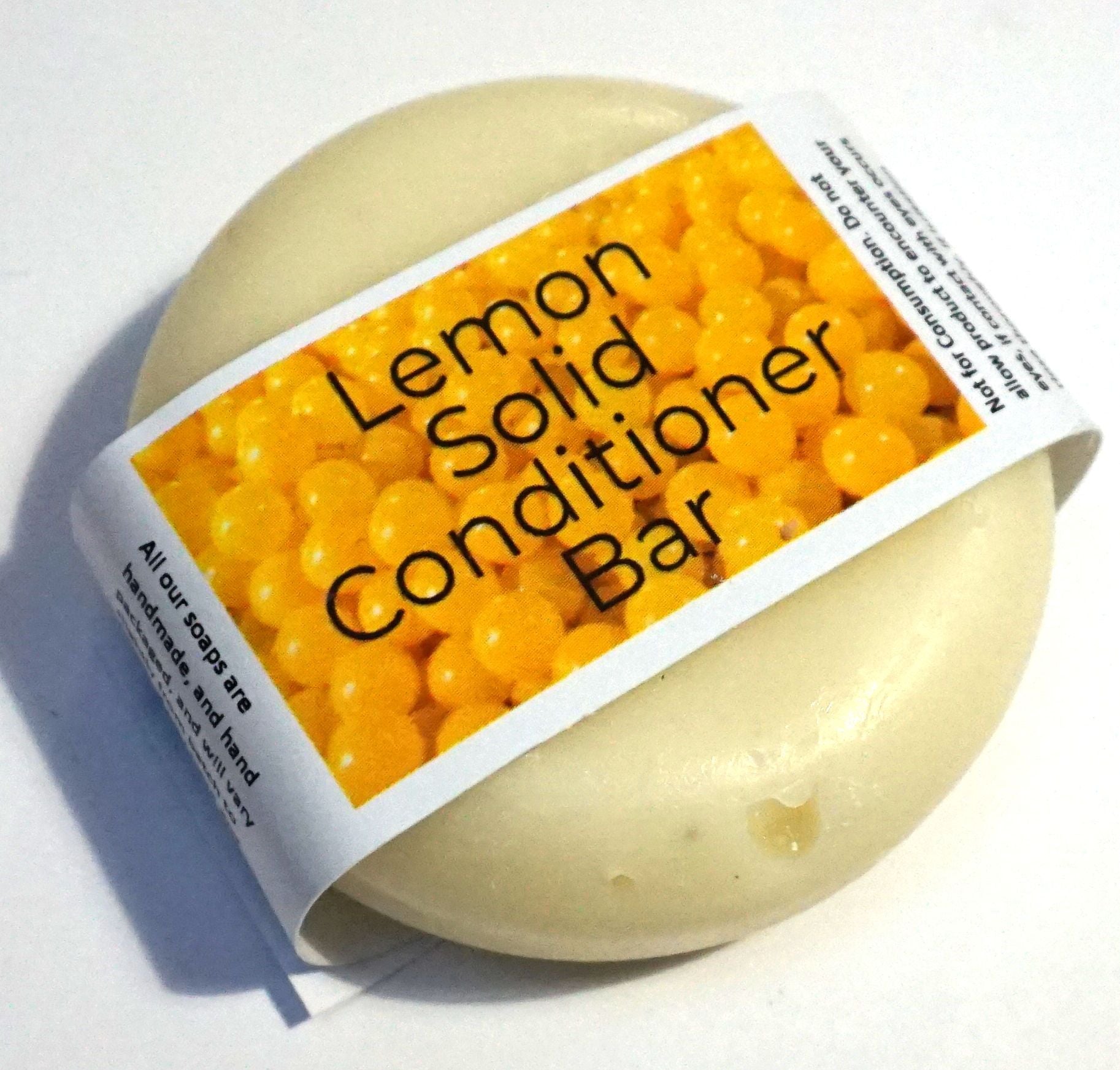 Lemon Solid Conditioner Bar | Natural Hair Conditioner for All Hair