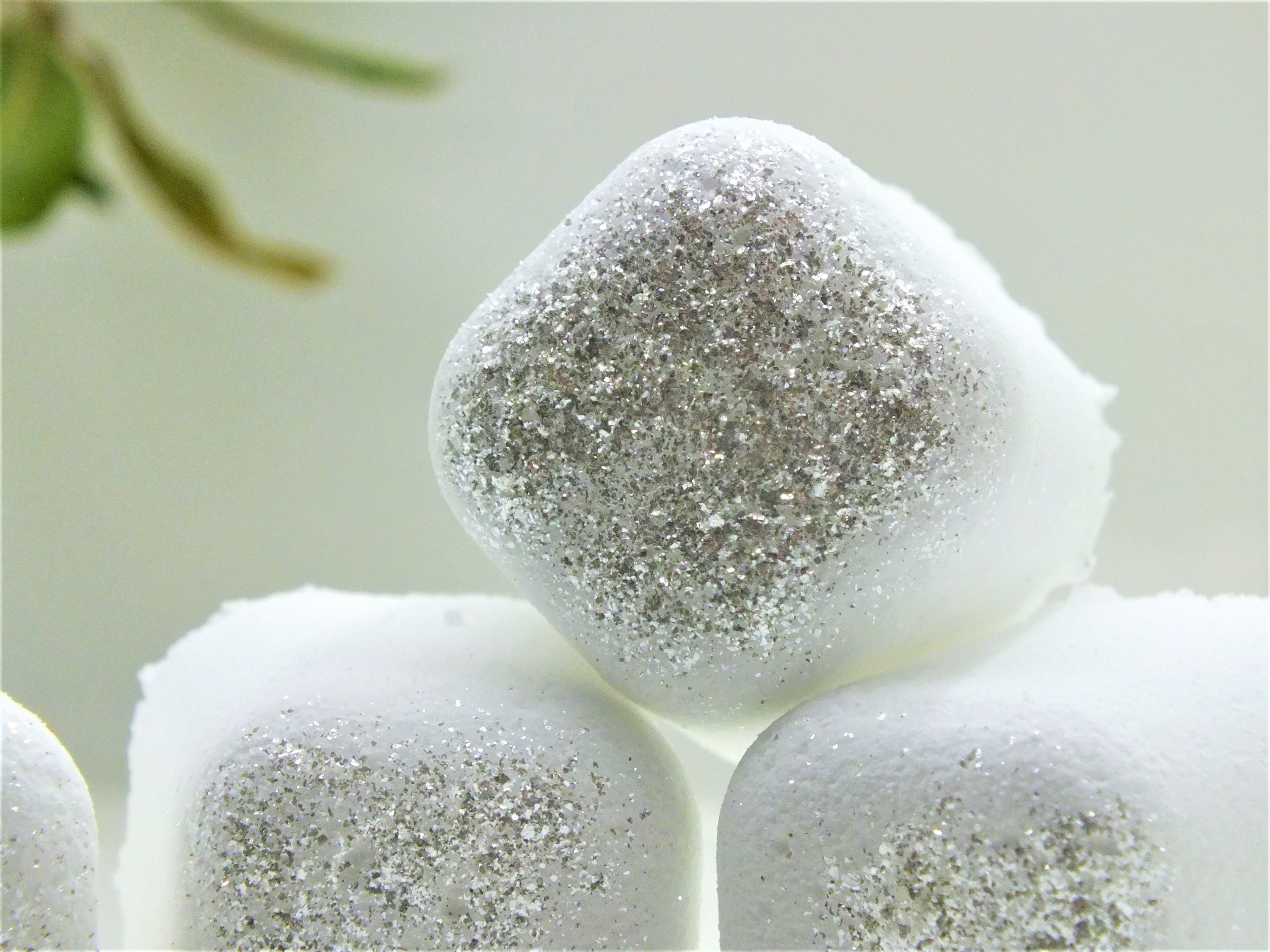 Poppy Seed bath bullets, Natural & Naked