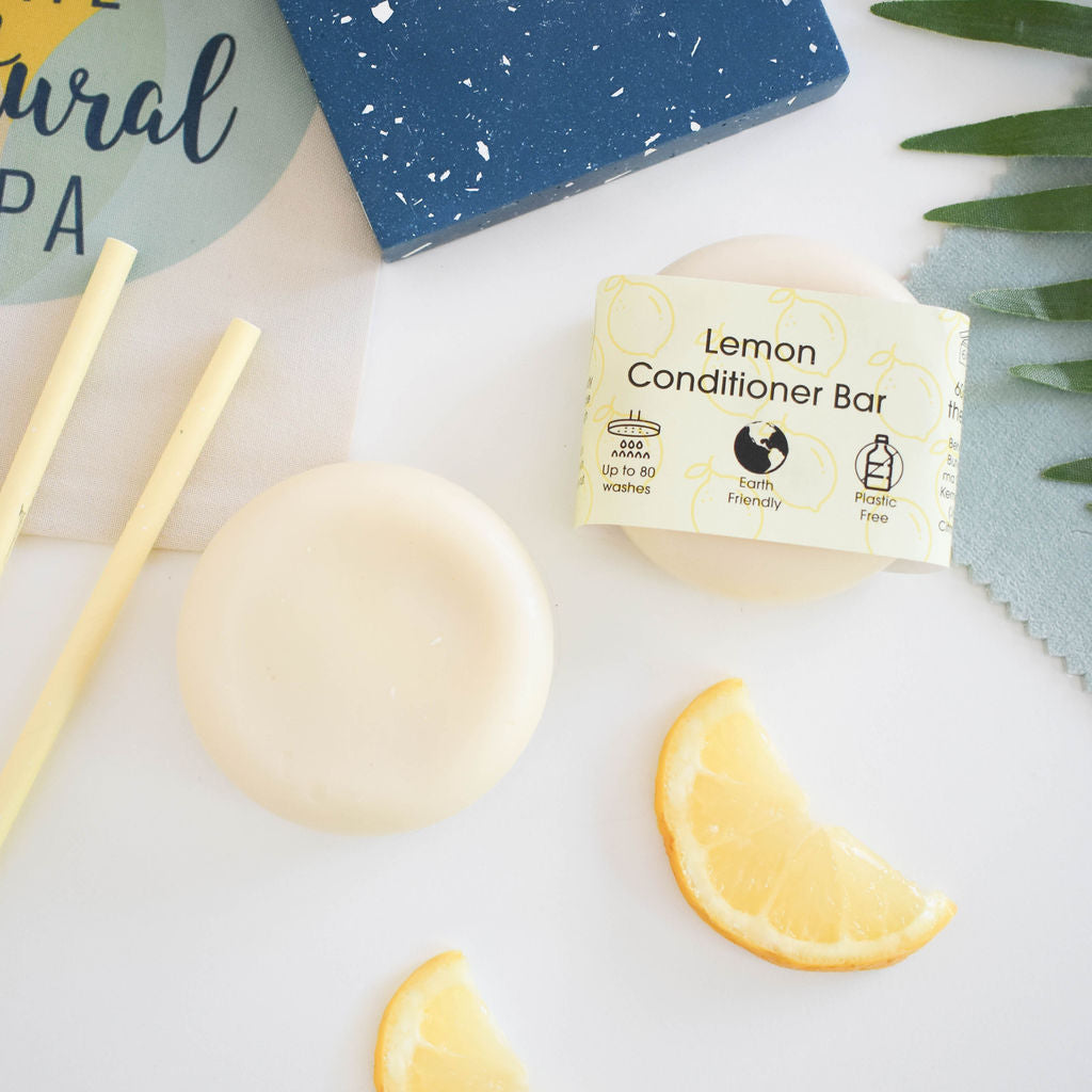 Lemon Solid Conditioner Bar | Natural Hair Conditioner for All Hair