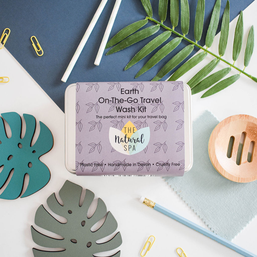 Citrus Mini Travel Wash Kit | Natural “On the Go” Shampoo,