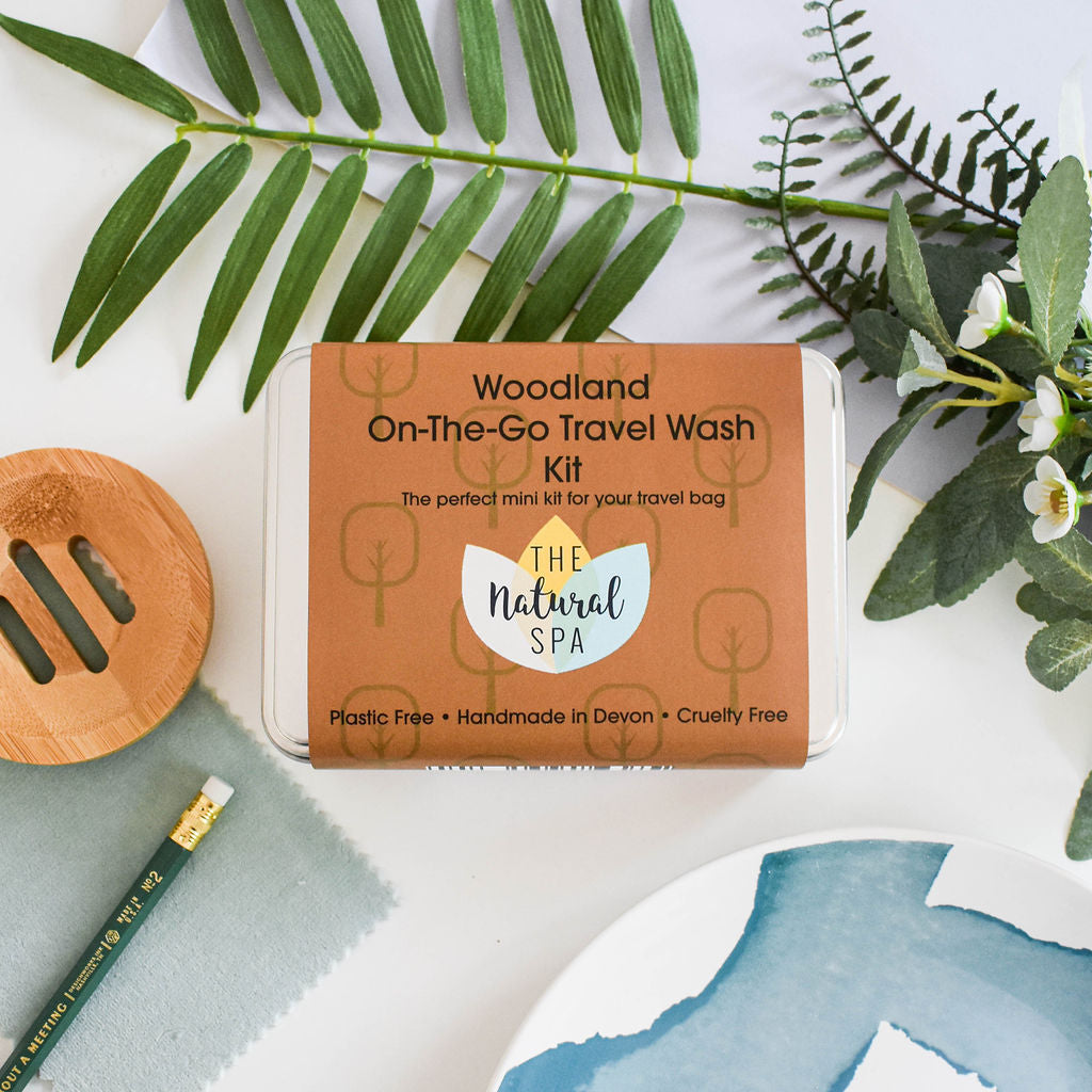 Citrus Mini Travel Wash Kit | Natural “On the Go” Shampoo,