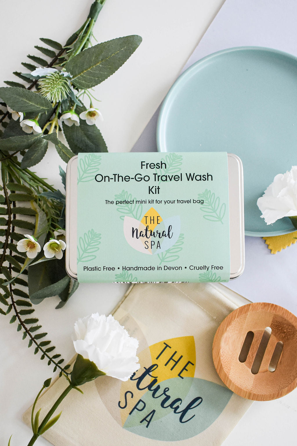 Citrus Mini Travel Wash Kit | Natural “On the Go” Shampoo,