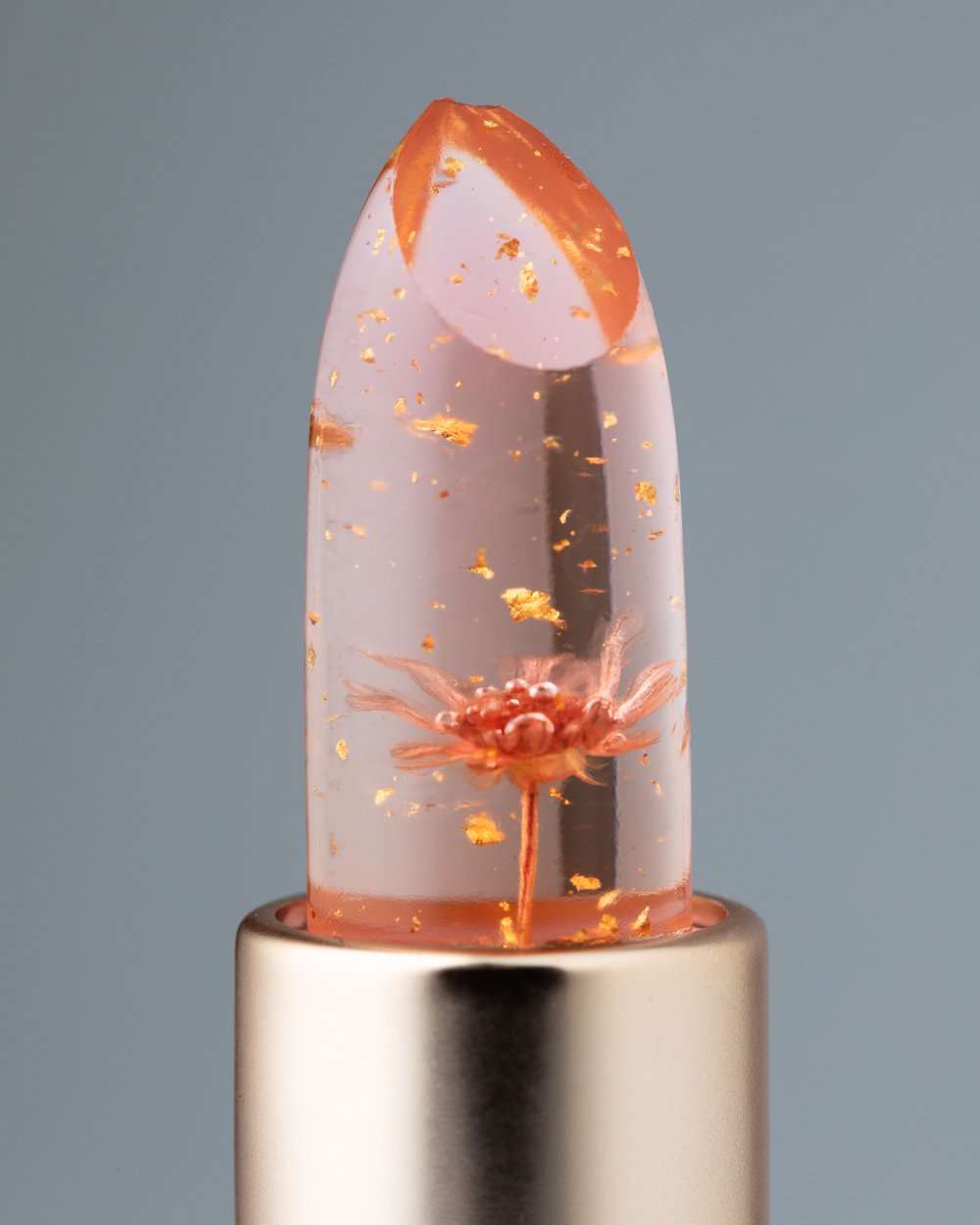 Gluten-Free Vegan Lip Gloss – Color-Changing Flower, Nut-Free &