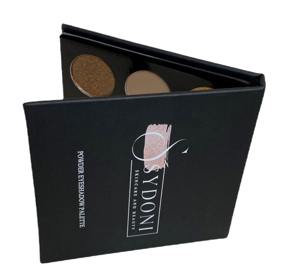 GODDESS Eyeshadow Palette – Golden & Deep Brown Matte + Shimmer