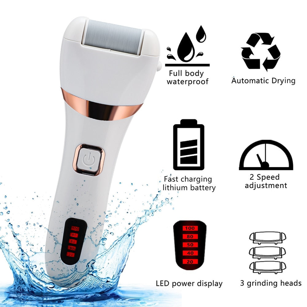 Electric Foot File Two-Speed Adjustment Pedicure Tools