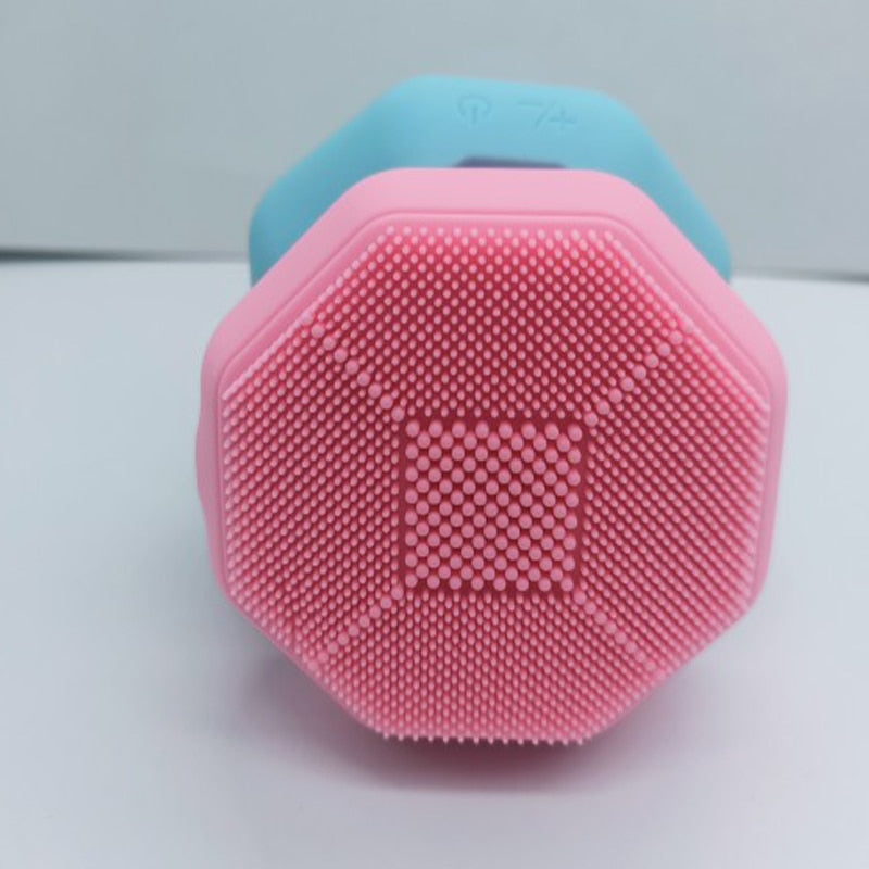Electric Facial Cleansing Brush EMS LED Phototherapy Skin Tightening