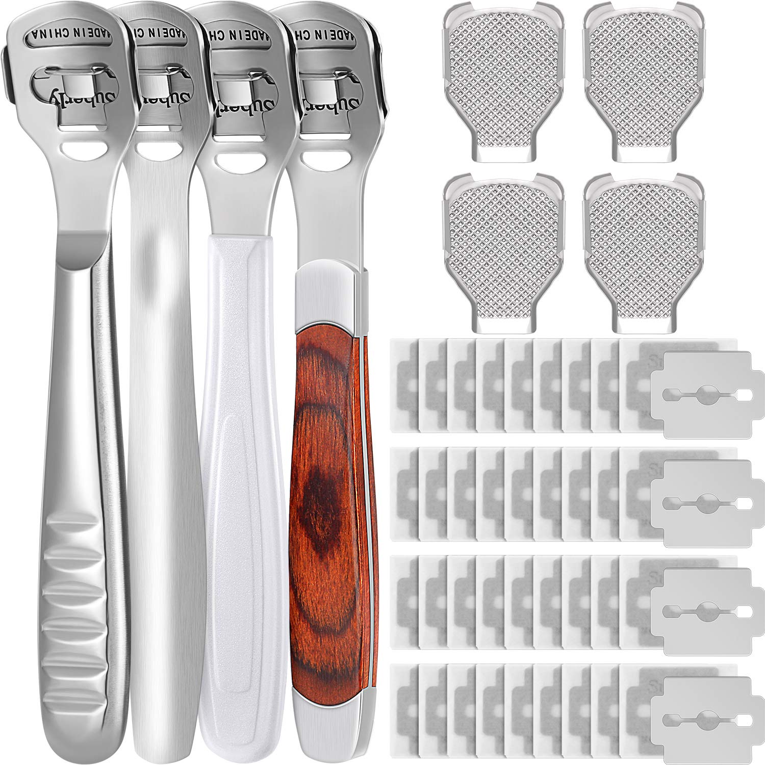 48 Pieces Callus Shaver Sets in 4 Types Foot Care