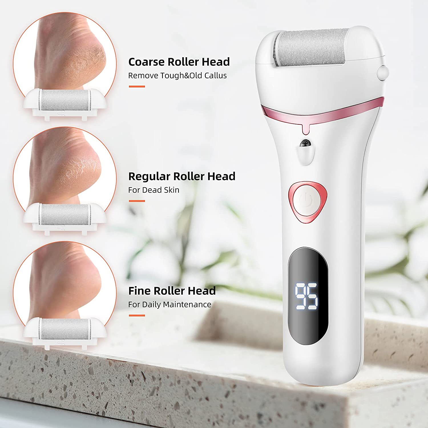Electric Rechargeable Foot Grinder Exfoliating Foot Repair