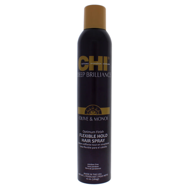 CHI I0094413 Deep Brilliance Optimum Flexible Hold Hair Spray for Unis
