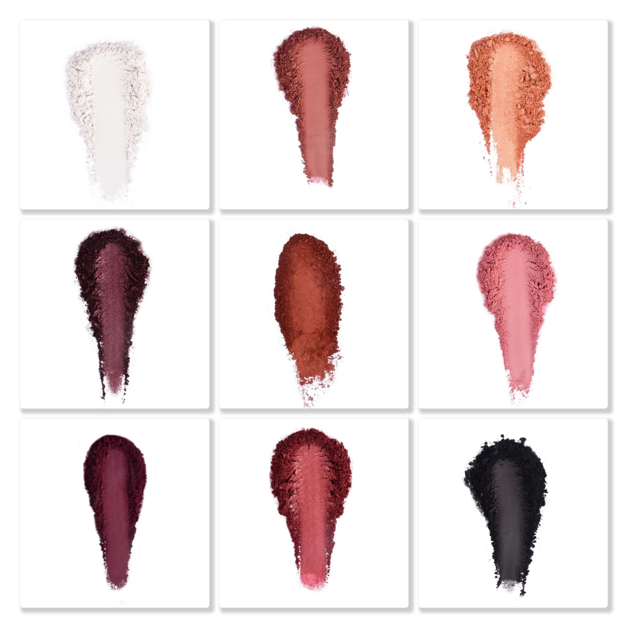 ROSE' Eyeshadow Palette – Pink & Burgundy Matte + Shimmer