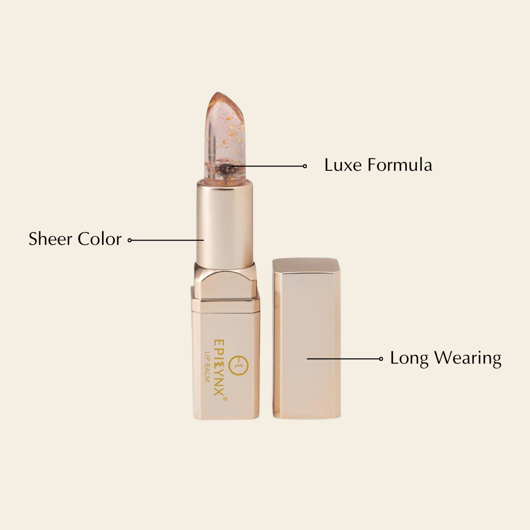Gluten-Free Vegan Lip Gloss – Color-Changing Flower, Nut-Free &