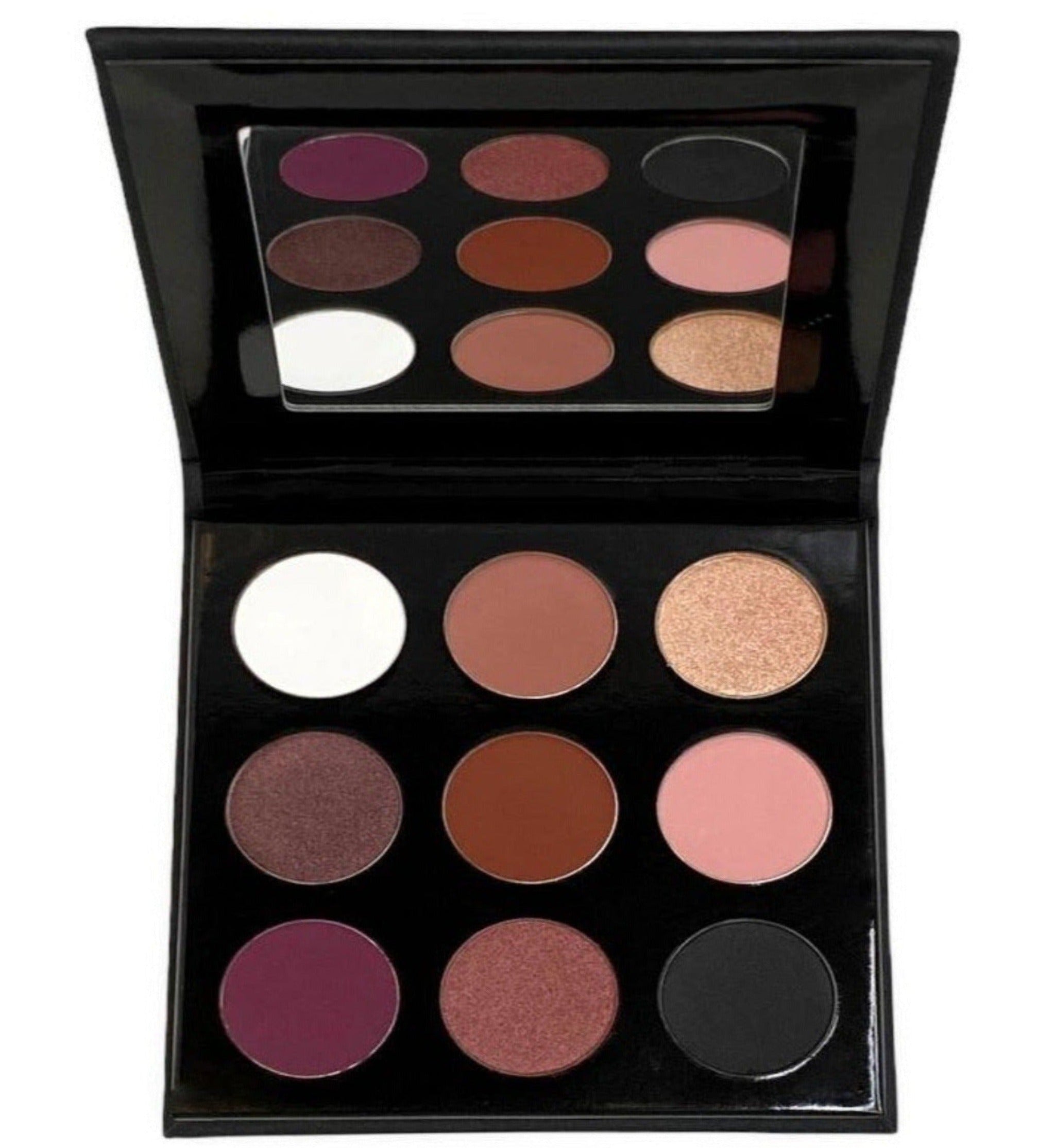 ROSE' Eyeshadow Palette – Pink & Burgundy Matte + Shimmer