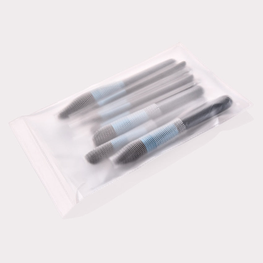 12pcs Blue Makeup Brushes Set Blush Eye Shadow Brush Nano Nylon Wool
