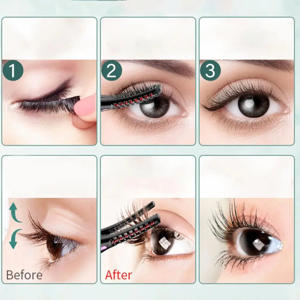 Electric Eyelash Curler Lightweight  Long lasting Fashion Eyelash Tool