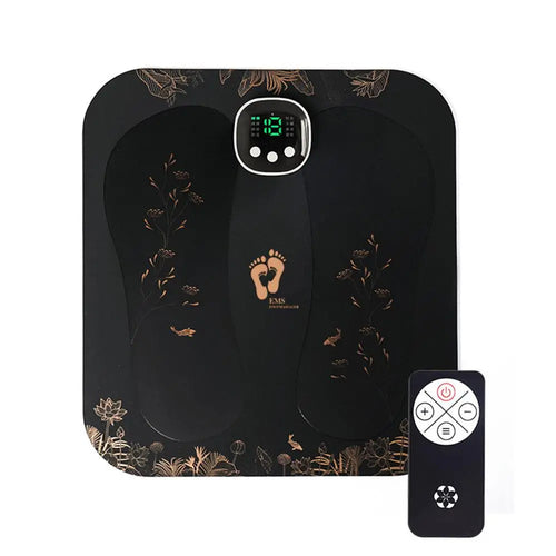 Portable EMS Silicond Foot Massager USB Charging Electric Massager Pad