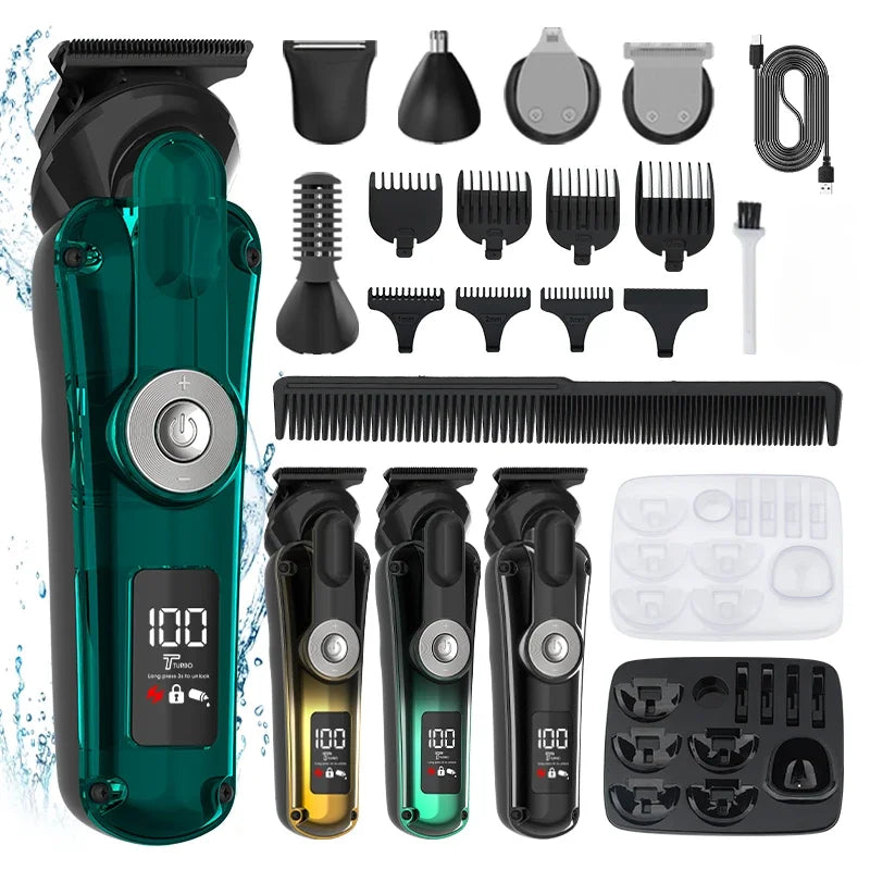 6 in 1 Men's Multifunctional Professional Electric Hair Clipper Nose