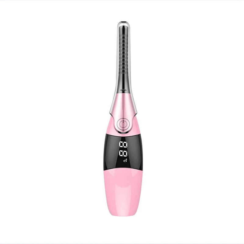 Heated Eyelash Curler Portable USB Rechargeable 4 Temperature