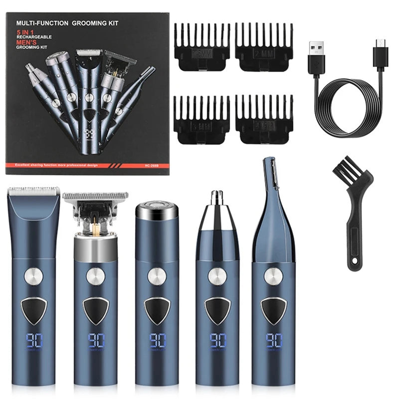 Beard Trimmer For Men Electric Hair Clipper Cordless Mens Grooming 5
