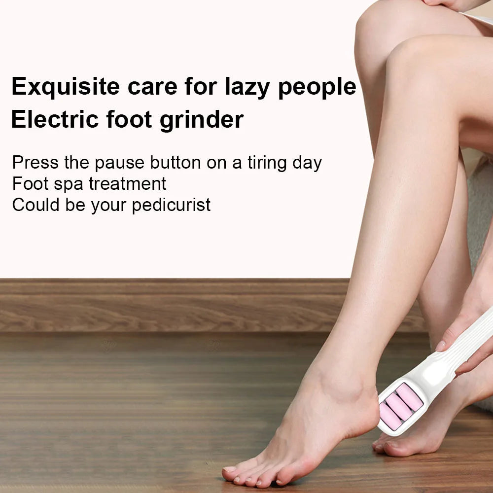 Professional Electric Foot Dead Skin Remover Long Handle Foot File