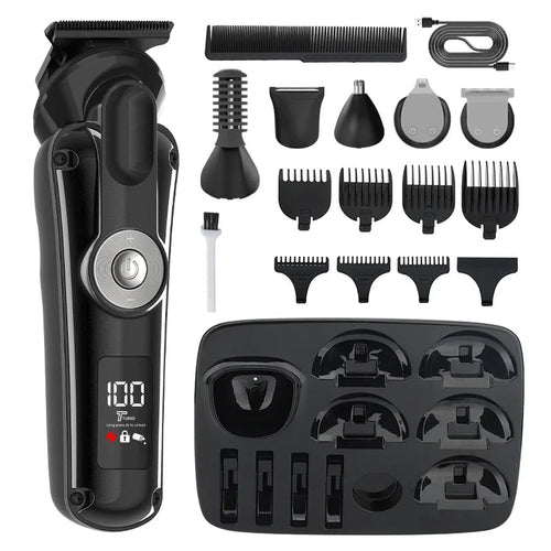 6 in 1 Men's Multifunctional Professional Electric Hair Clipper Nose