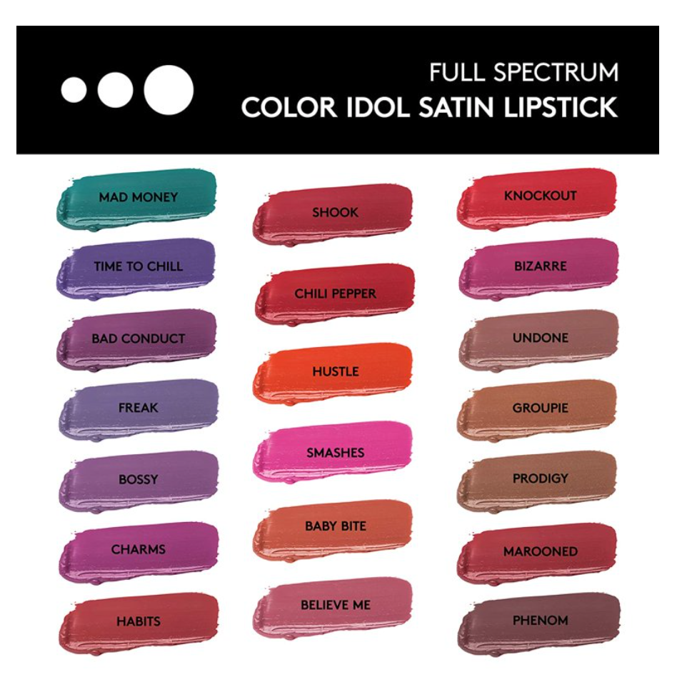 Satin Lipsticks