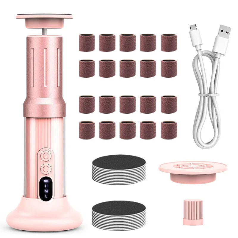 Electric Foot Callus Remover Foot Care File Heels Dead Skin Pedicure